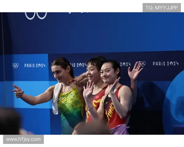 全运会跳水女团3米板决赛陈艺文摘金领先其他选手